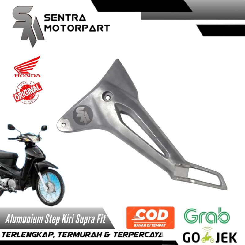 Alumunium almu almunium step kiri supra fit new original
