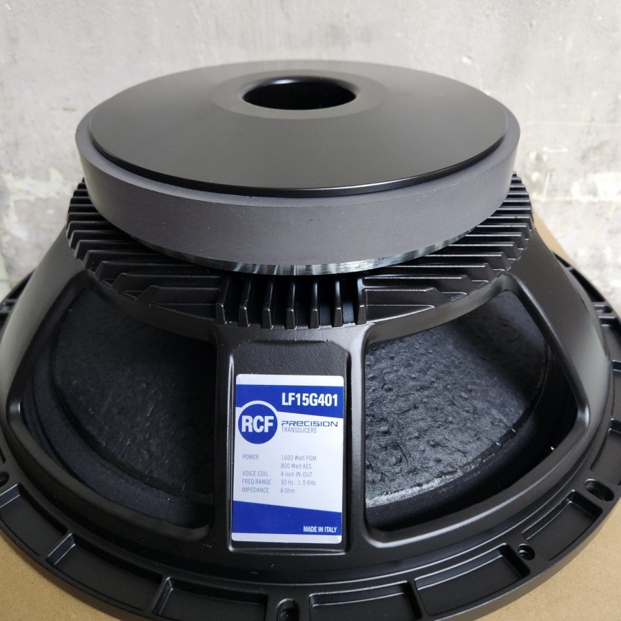 SPEAKER 15 INCI RCF LF15G401/LF15 G401 VOICE COIL 4IN