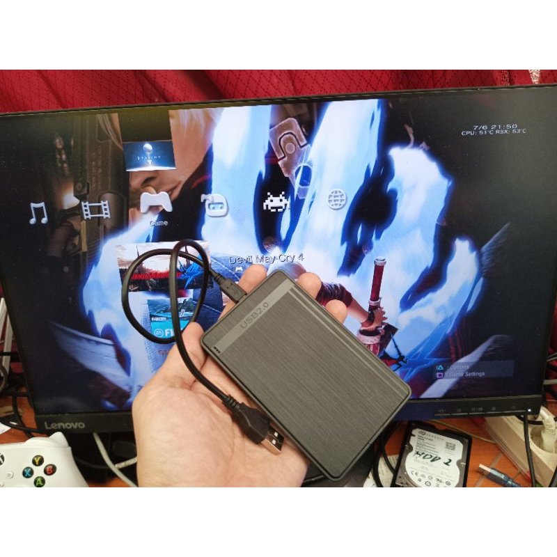 Hardisk hdd eksternal ps3 500GB