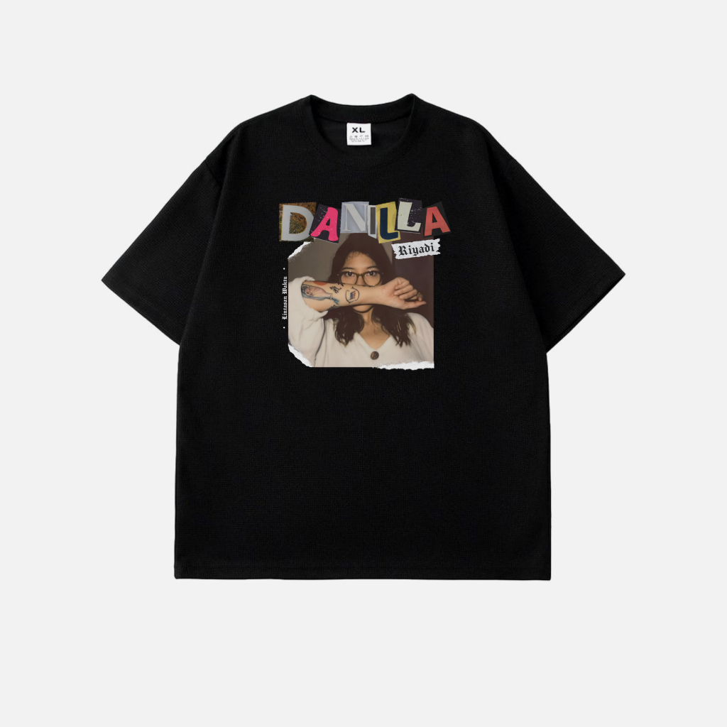 Tshirt Danilla Riyadi/Kaos Band/Baju Distro Danilla Riyadi/Kaos Danilla Riyadi/Baju Danilla Band