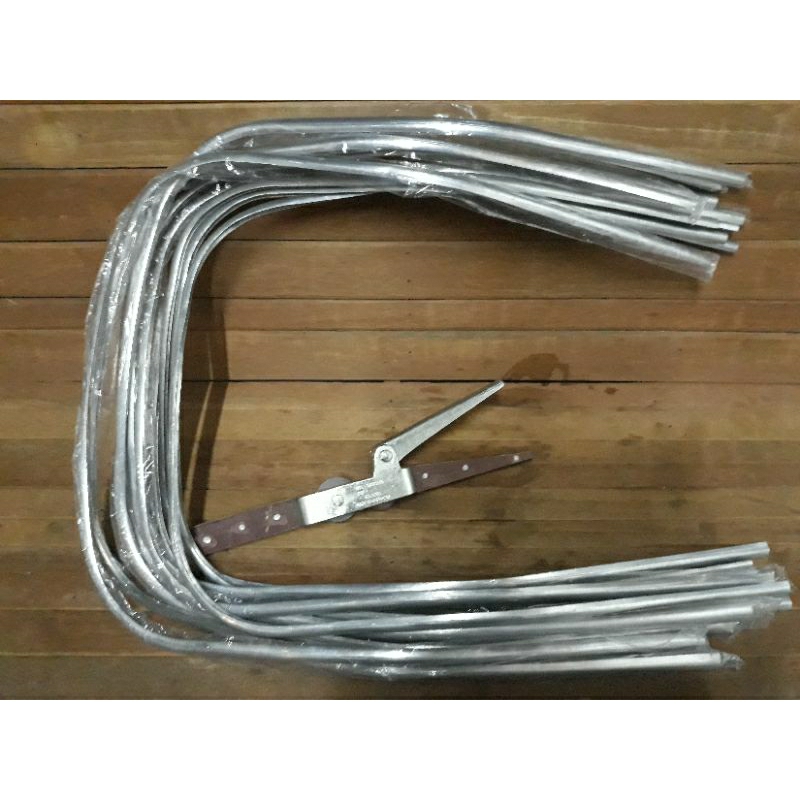 lis layar body vespa alumunium tebel