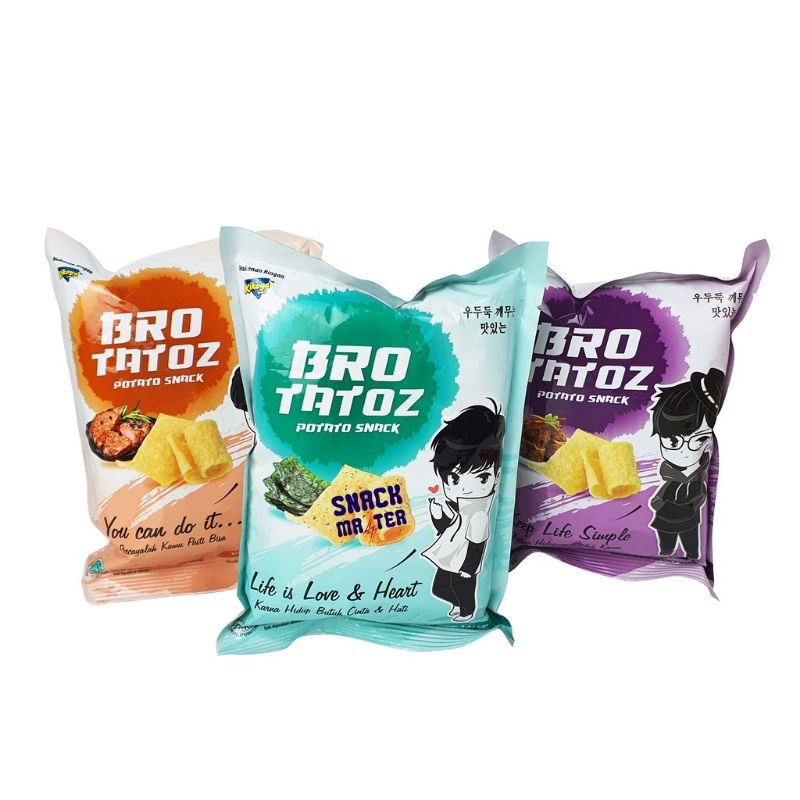 

Brotatoz Snack 1 Pack Isi 10 pcs