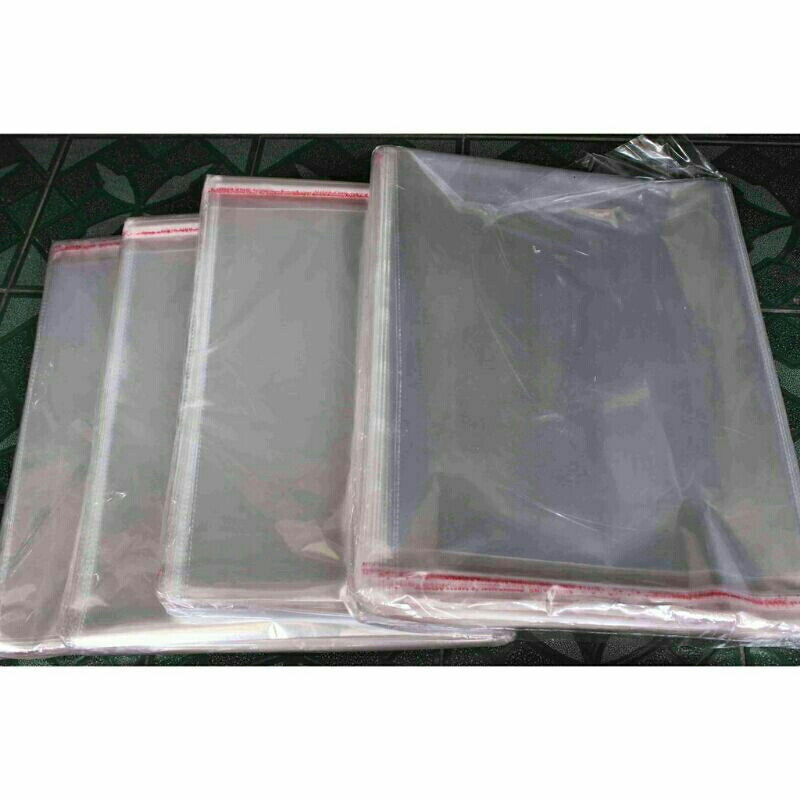 

Plastik Opp lem isi 100/ Plastik Baju/Plastik Kemasan/ Plastik Bungkus/Plastik Packing