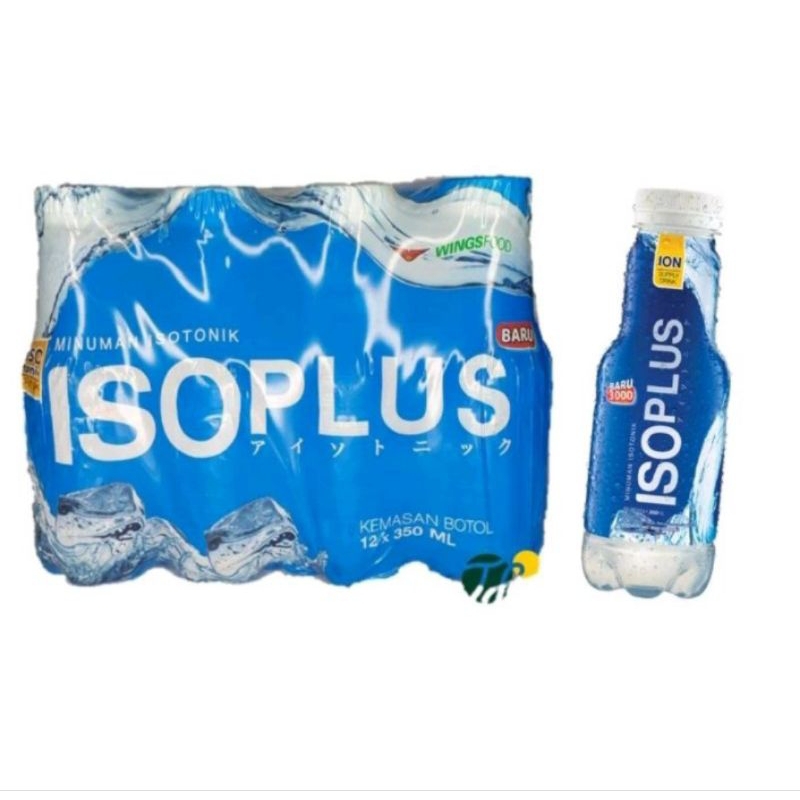 

[1 PAK] ISOPLUS Minuman Isotonik 12 Botol × 350 ML