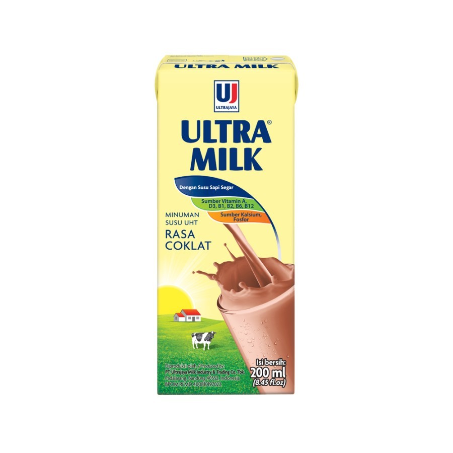 

SUSU ULTRA MILK UHT 200 ML