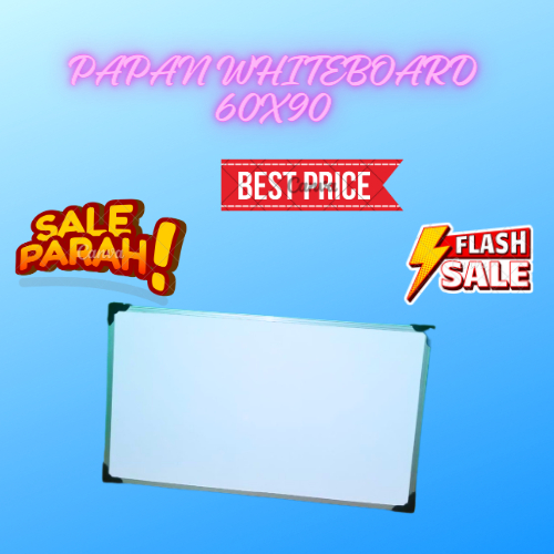 

PAPAN TULIS UKURAN 60X90 TANPA SPIDOL DAN PENGHAPUS