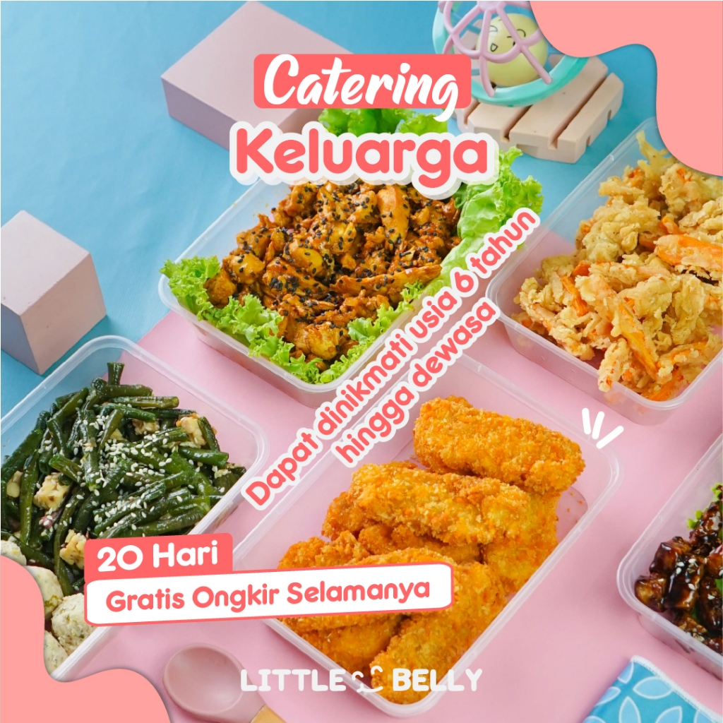 

Family Catering - 1 Week Couple+ Set 4-5 orang | Catering Rumahan | Catering Kantoran