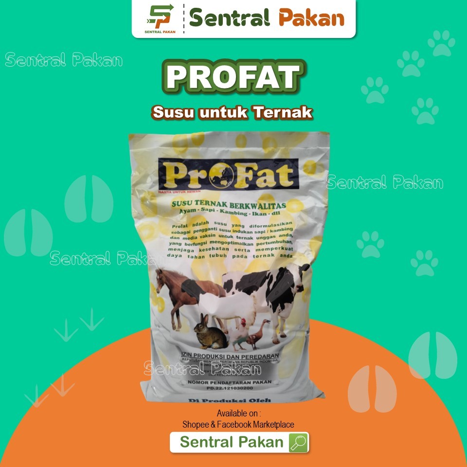 PROFAT 1KG - SUSU PEDET, CEMPE, KUDA, AYAM