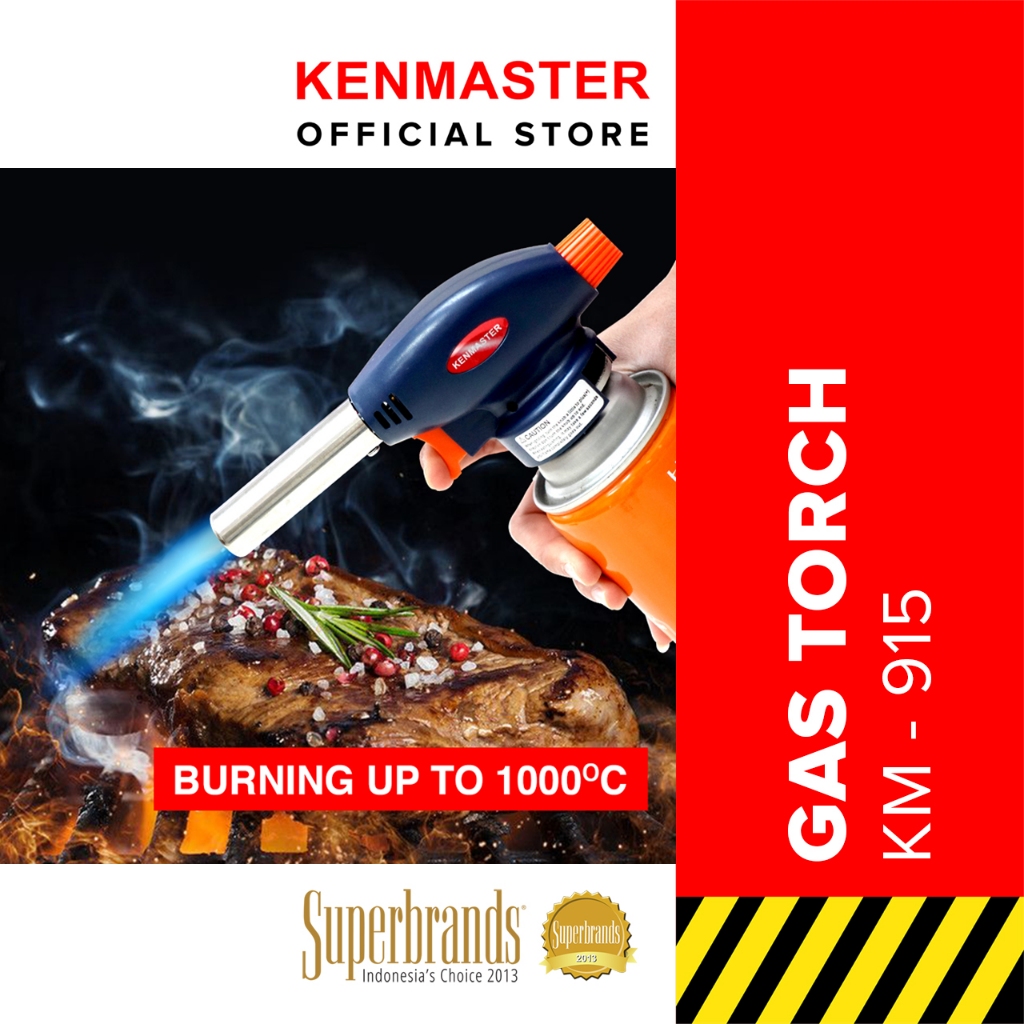 Kenmaster Gas Torch KM-915 Blister - Alat Bakar Korek Api Las Auto - GASS020