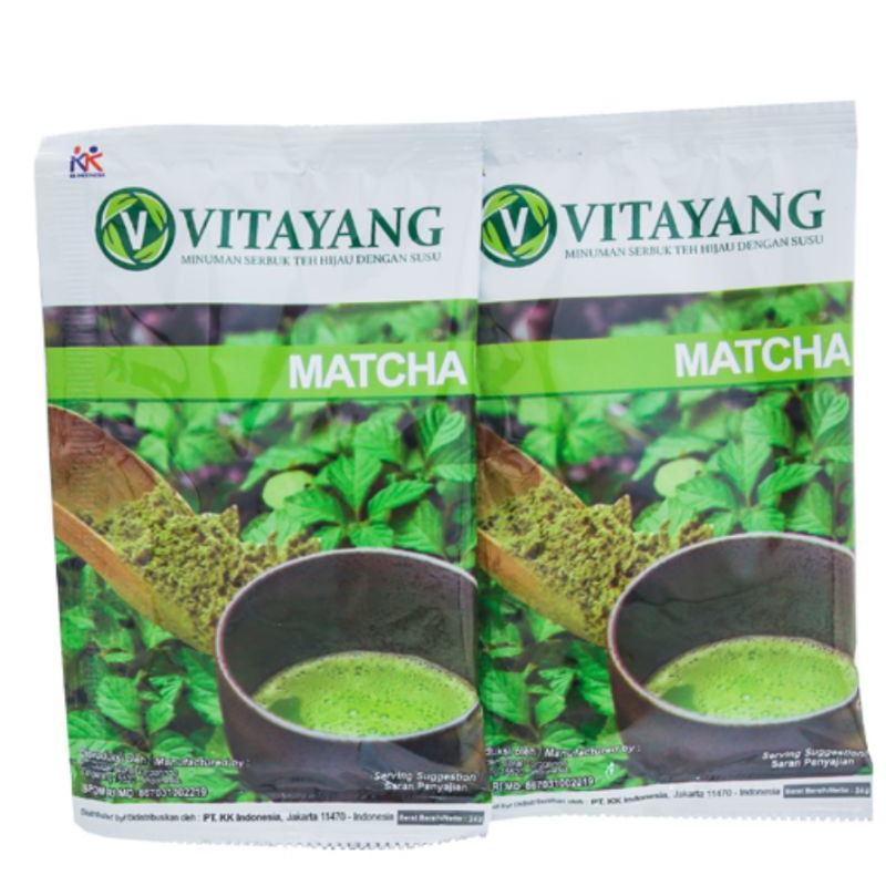 

Vitayang matcha 100gr isi 10 sachet minuman bebas jerawat & bau badan