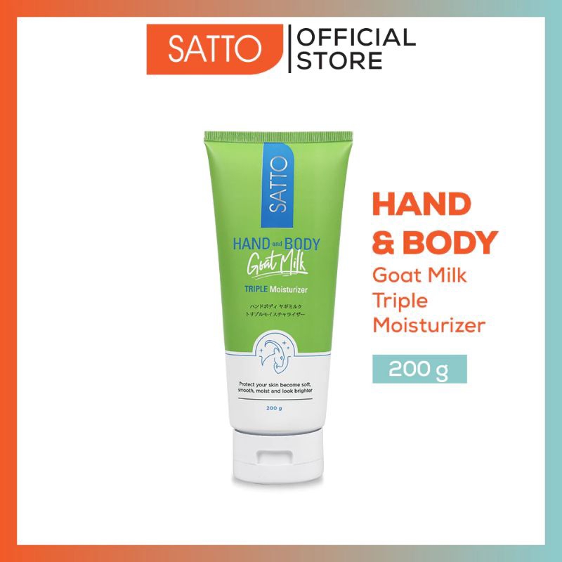 [BISA COD] SATTO HAND &amp; BODY WHITENING MOISTURIZER / SATTO MOISTURIZER / HANDBODY MURAH