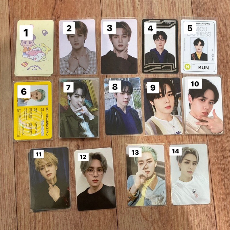 Photocard Kun Wayv Official
