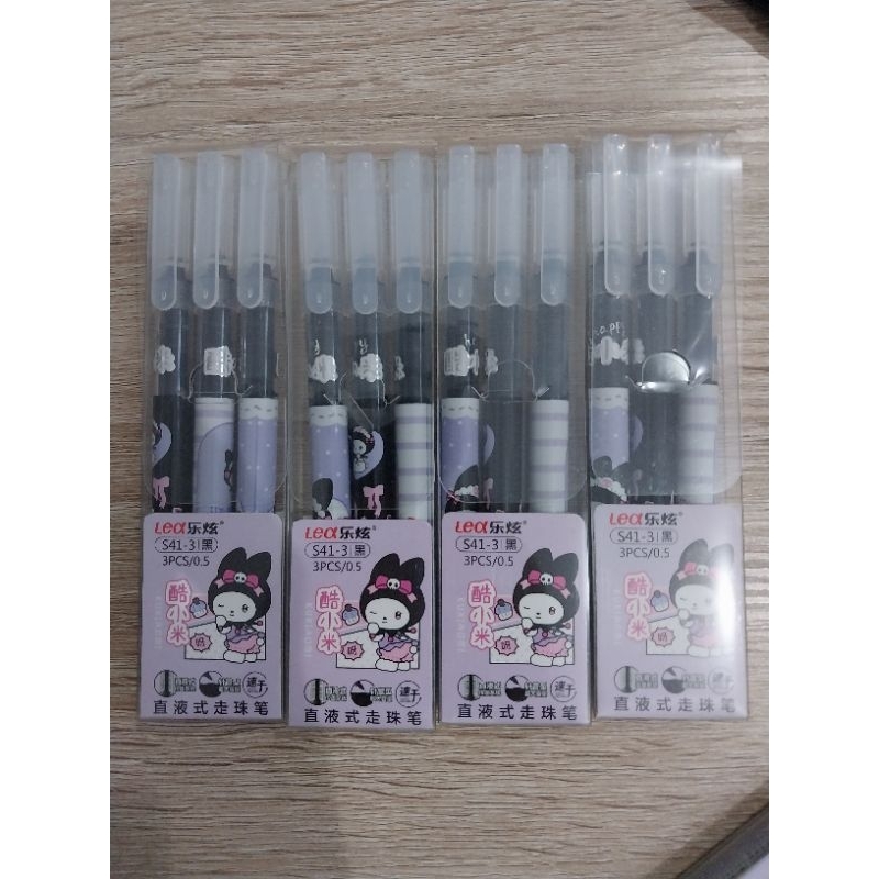 

PULPEN GEL KUROMI 1PACK ISI 3PCS