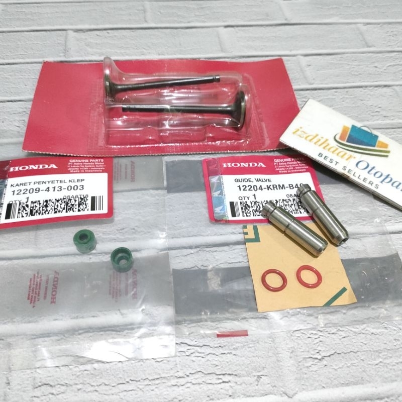 Bosh Botol klep+Klep set+Seal klep Honda Megapro Mono Verza CRF