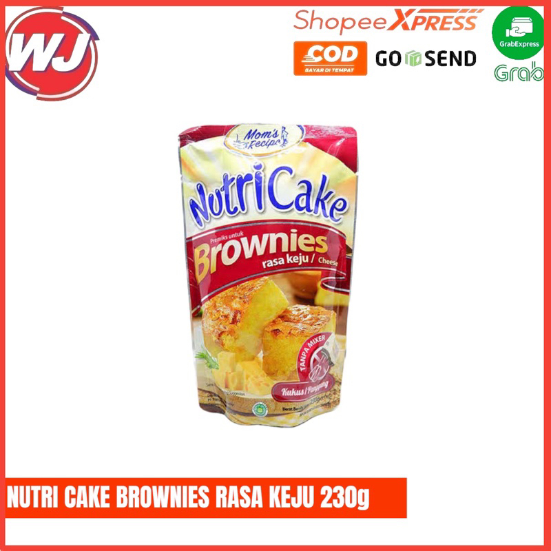 

NUTRI CAKE BROWNIS RASA KEJU 230g