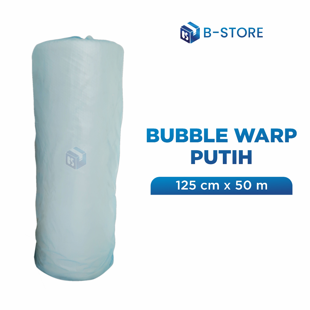 

Bubble Wrap Putih MP 1,25 m x 50 m