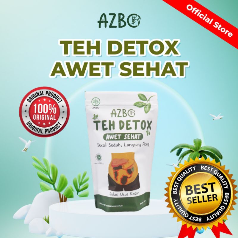 

herbal.holistic azbo teh Detox organic herbal tea (jamu alami), pembersih usus kotor, atasi sembelit, anti begah dan pelancar BAB, diet menurunkan berat AB dan, 100% original dan halal