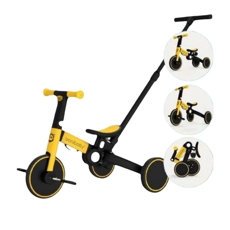 Nadio’s SEWA - Balance Bike UONIBABY 5in1 - Yellow (Jabodetabek)