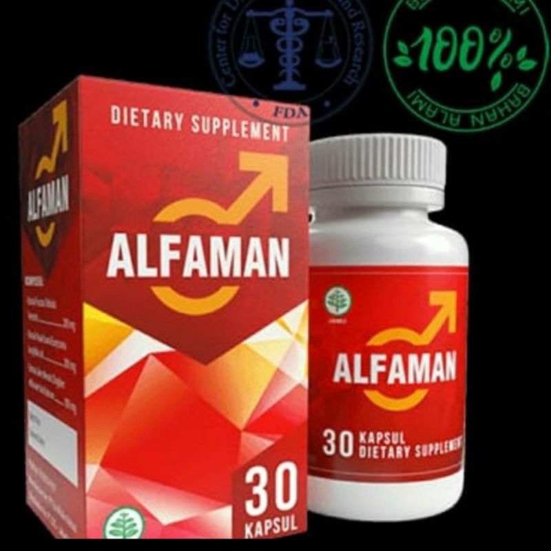 bisa COD - ALFAMAN 100% ASLI ORIGINAL OBAT KUAT PRIA TAHAN LAMA TERJAMIN STAMINA PRIA DEWASA AMPUH a