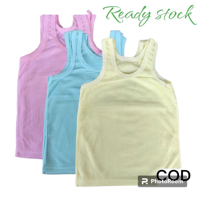 6 Pcs Singlet Anak - Kaos Dalam Anak warna Random - Singlet Anak Remaja