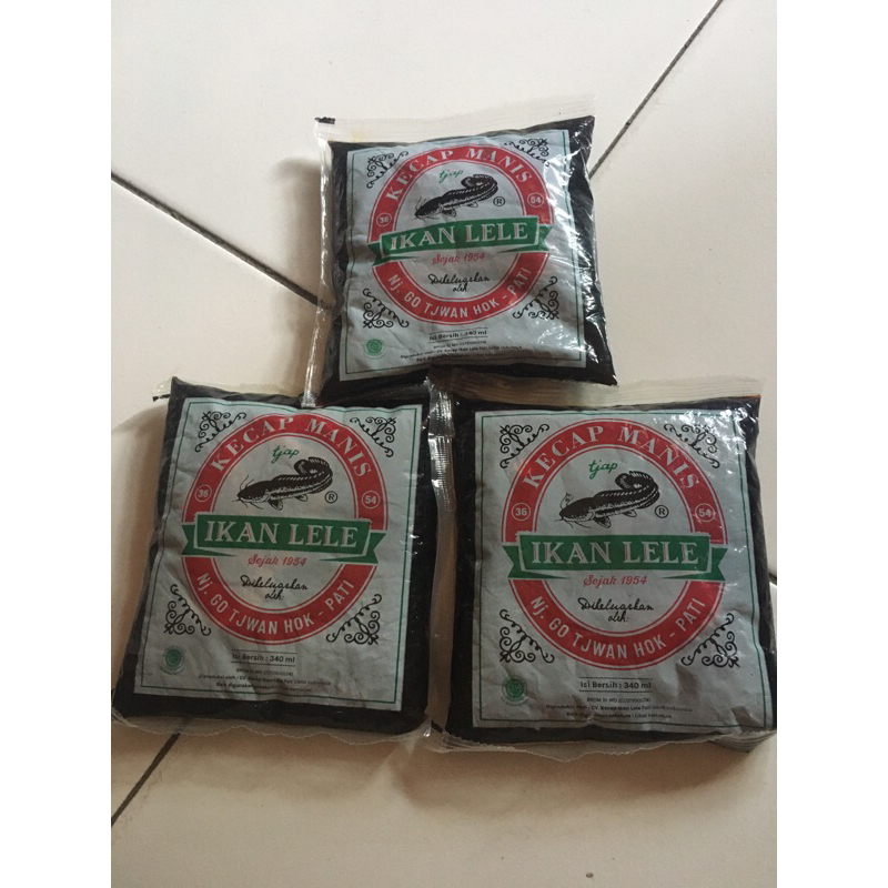 

kecap manis cap ikan lele