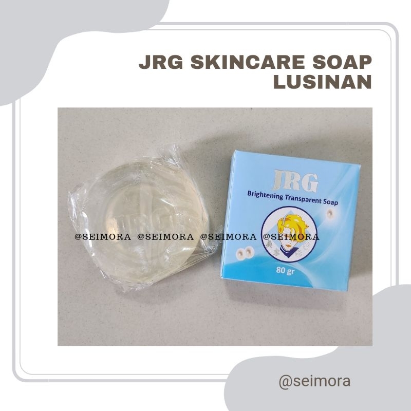JRG Skincare Soap BPOM Lusinan (12 pcs)