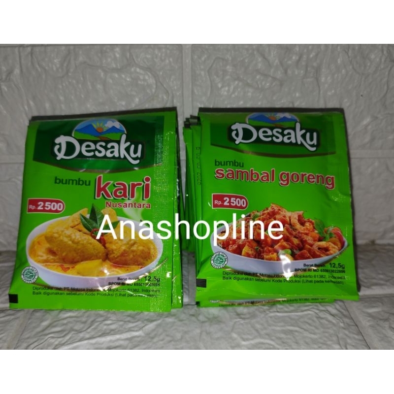 

Bumbu Desaku per 2pc / seasoning / spices ( ada pilihan )