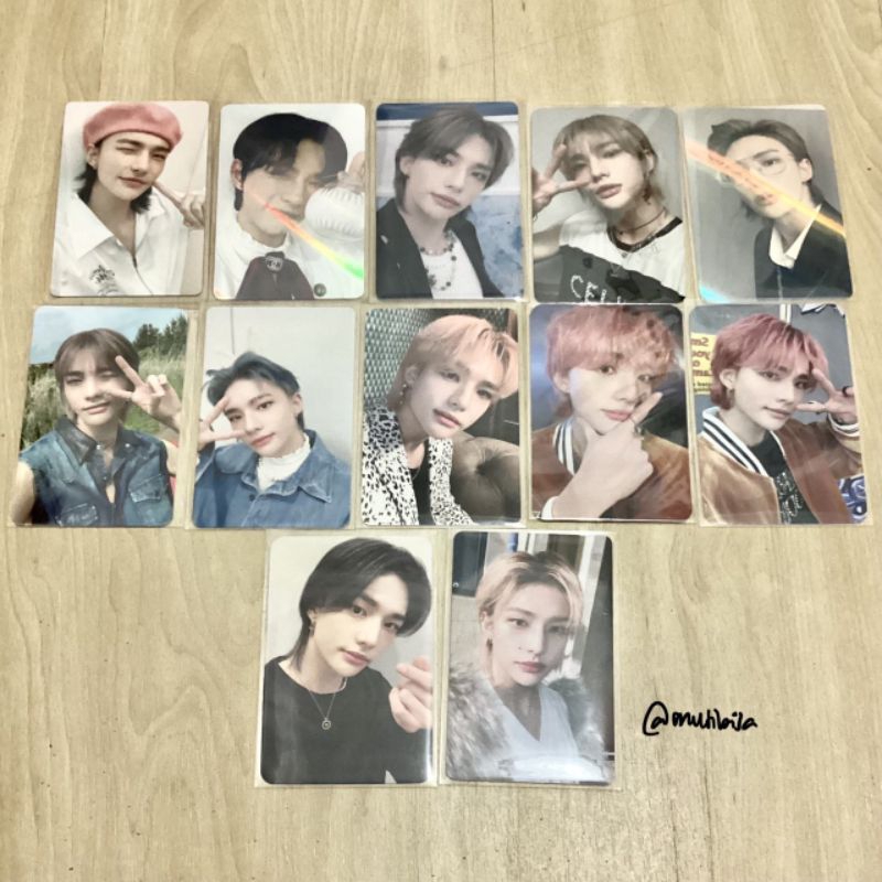 [Part 2] Hyunjin POB Stray Kids Photocard Official poca pc withmuu kpop skz pob benefit bene maxiden