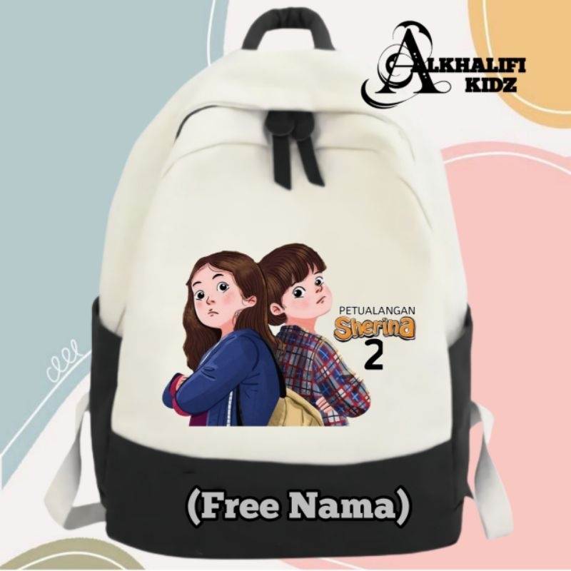 Tas Anak Petualangan Sherina 2 Ransel Anak Free Nama