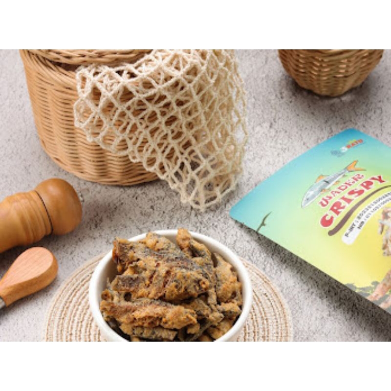 

3ratu fish keripik ikan wader crispy original 85gr