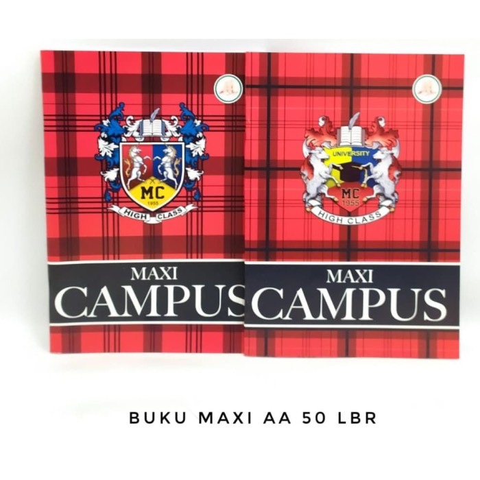 

Buku Tulis AA Maxy 50 Lembar Campus