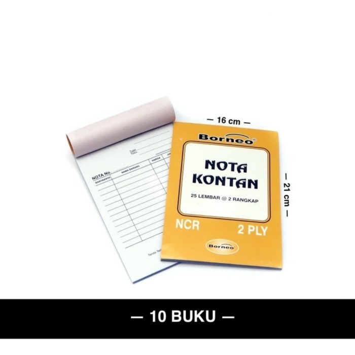 

NOTA KONTAN 2 PLY BESAR NCR