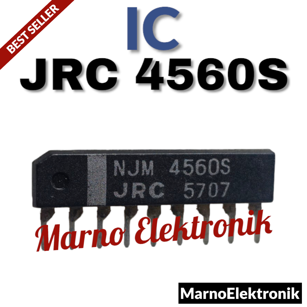 IC JRC4560S NJM4560S NJM4560 NJM JRC 4560S JRC4560 JRC 4560 ASLI ORIGINAL ORI
