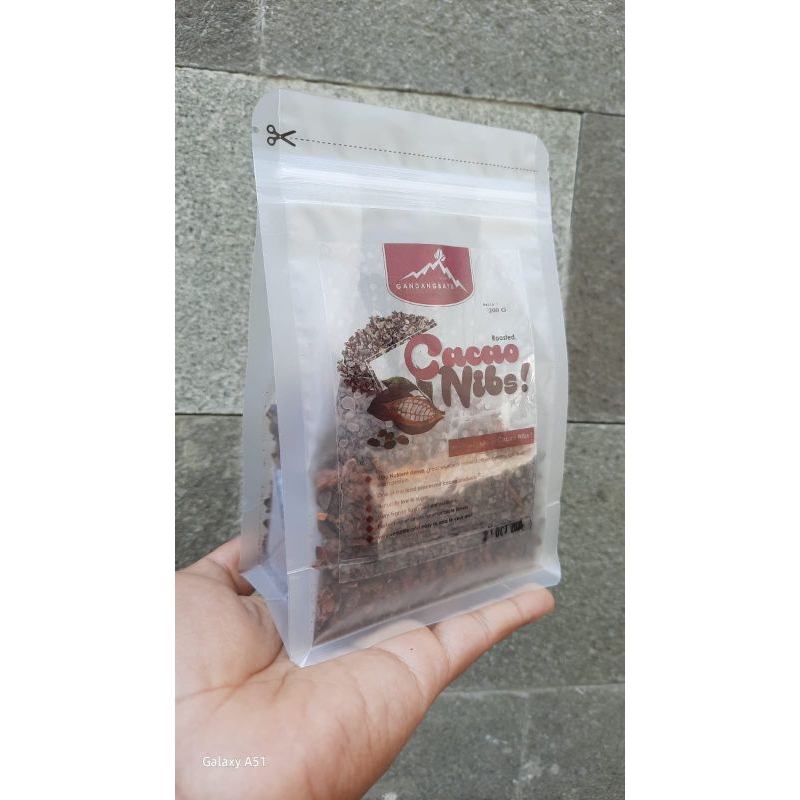 

Cacao Nibs roasted biji kopi kakao sangrai untuk cemilan diet