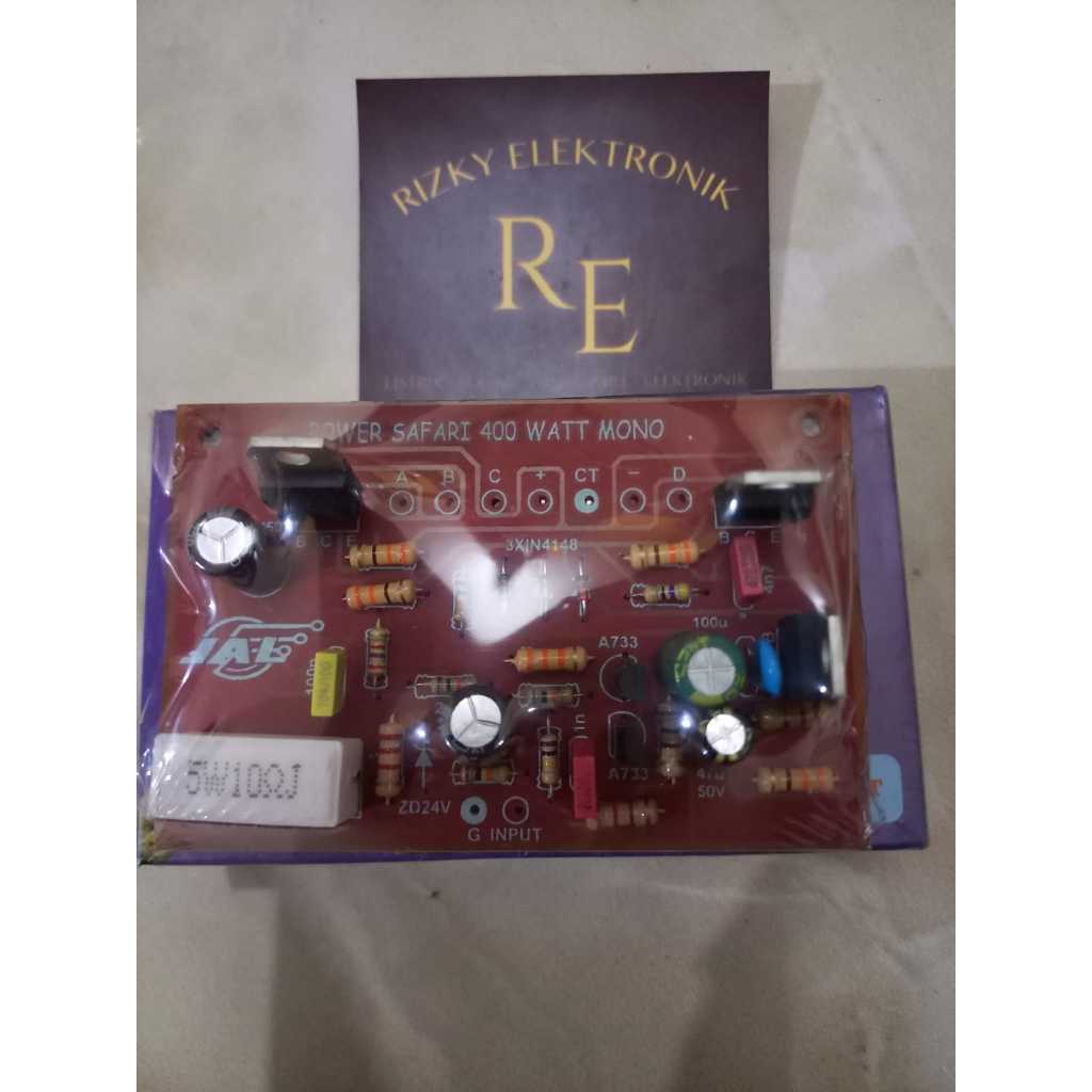 power mono safari 400 watt