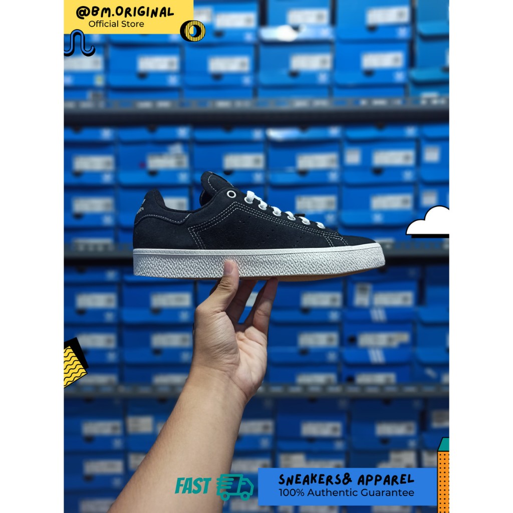 Adidas Stan Smith B-SIDE Black White Gum ID2042