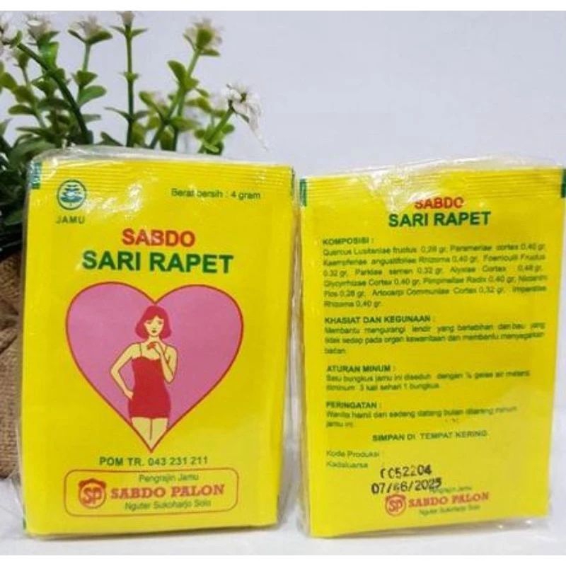 

jamu sari rapet sabdo palon isi 10s