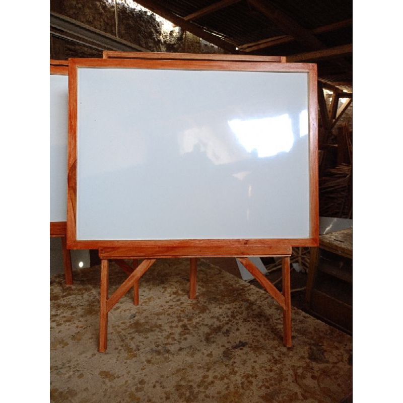 

papantulis/whiteboard besar 60×80+spidol+penyangga