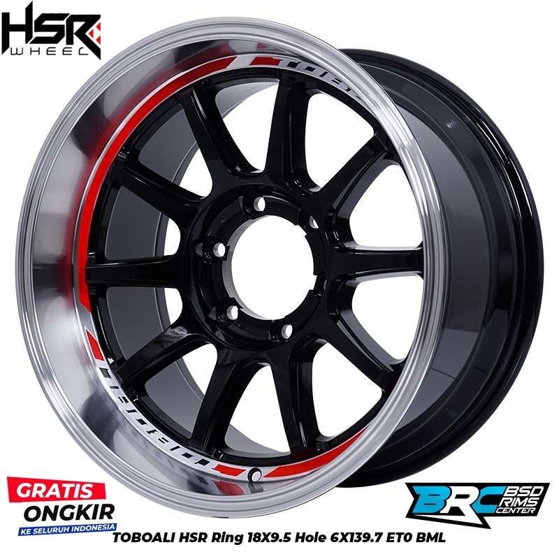 VELG MOBIL PAZERO FORTUNER HUMMER EVEREST TRITON TOBOALI HSR R18X95 H6X139,7 ET0 BML