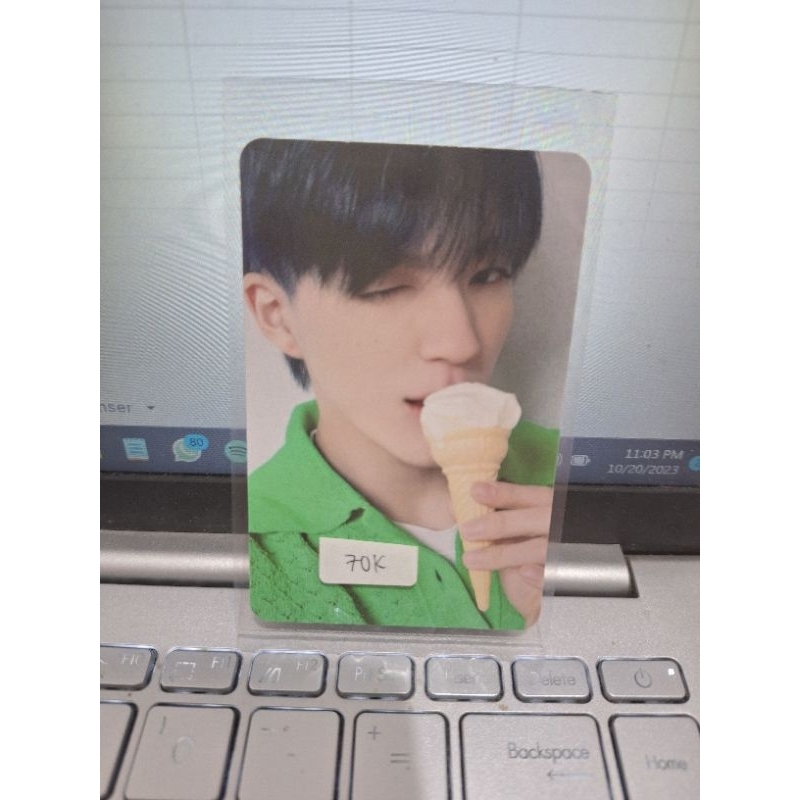 Jeno Photocard glitch mode photobook ice cream