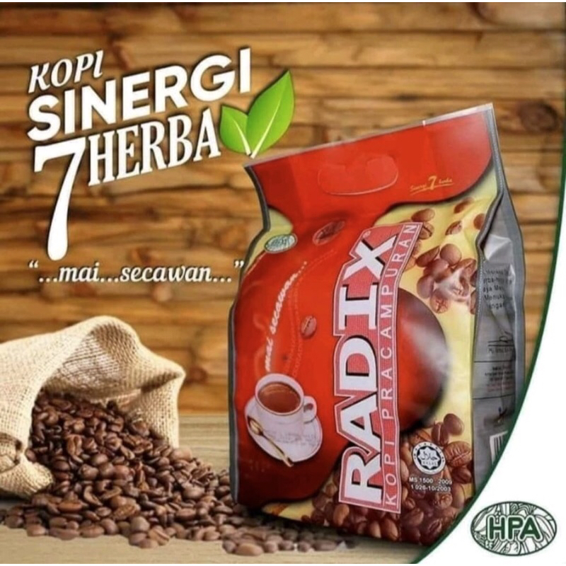 

A: Kopi Radix HPA isi 32 sachet