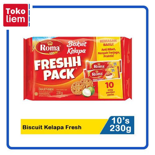 

Roma Biscuit Kelapa Fresh 10X23g