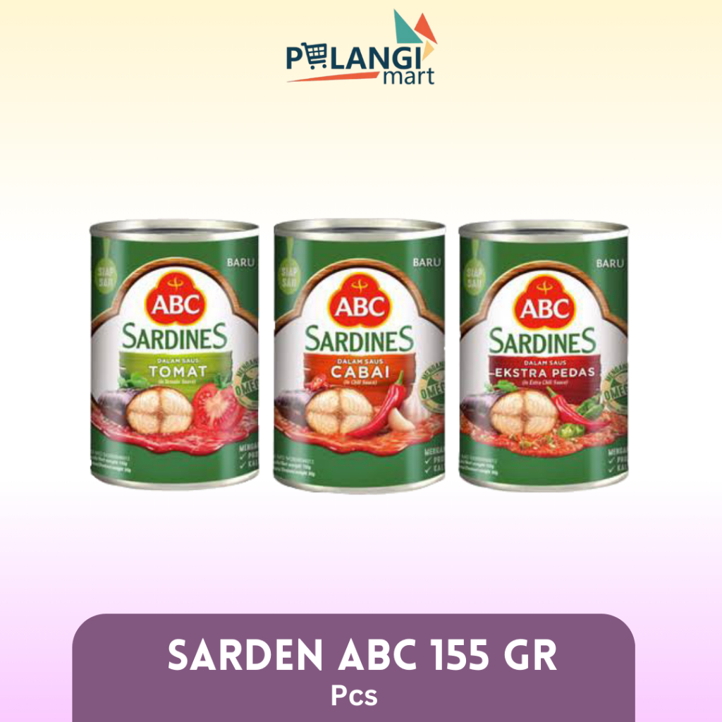 

SARDINES ABC KECIL 155 GR