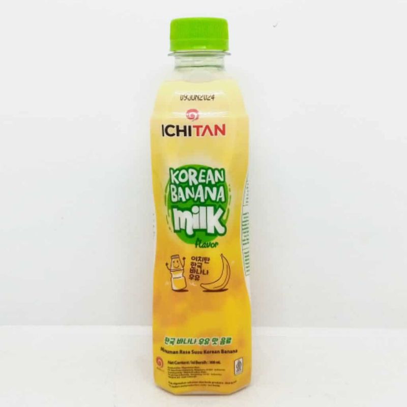 

ICHITAN KOREAN BANANA MILK 310ML - minuman rasa SUSU KOREA dengan pisang