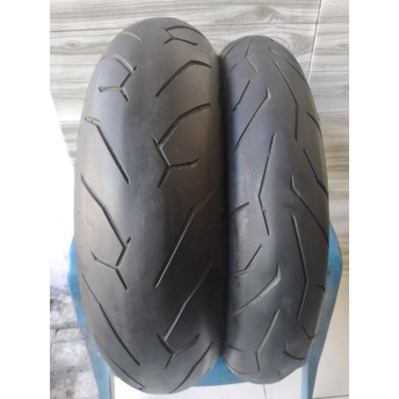 BAN 120/70 DAN 160/60 RING 17 PIRELLI DIABLO ROSSO 2