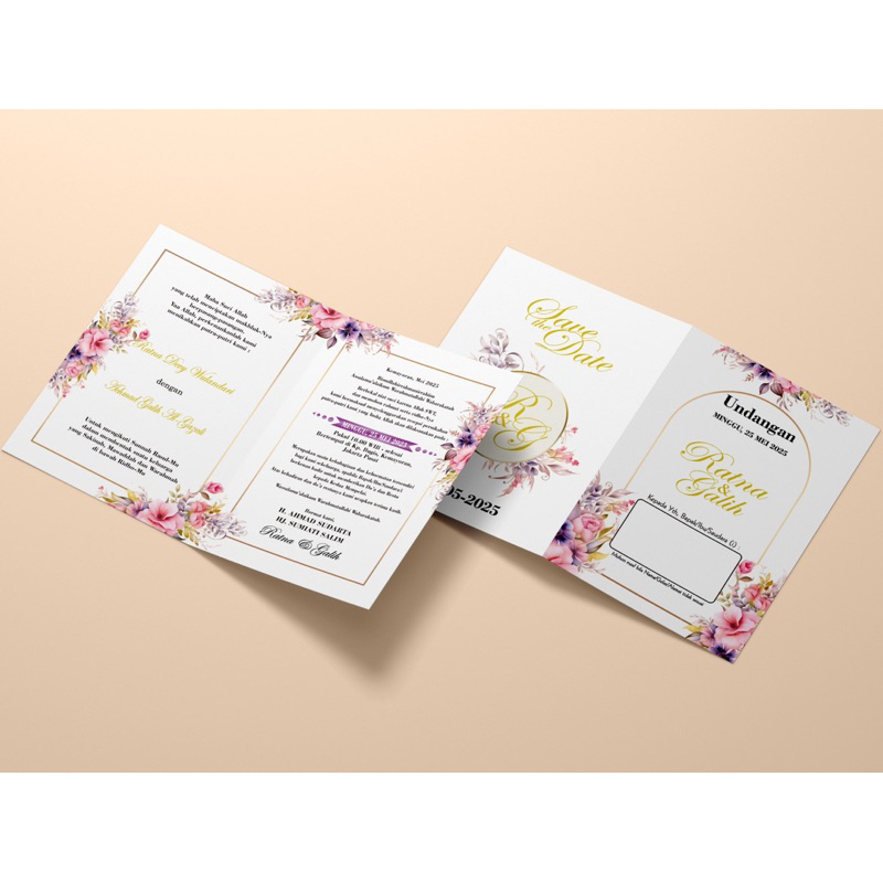 Promo Cetak Undangan Pernikahan Unduh Mantu Tasyakuran Khitanan