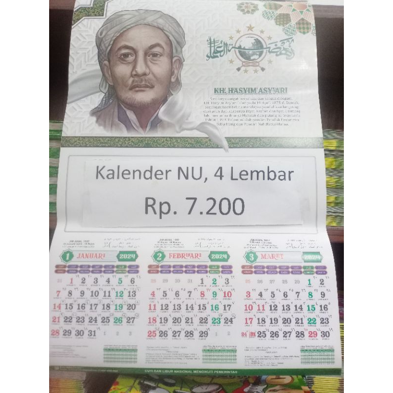 

Kalender NU Tahun 2024 kalender dinding NU 2024