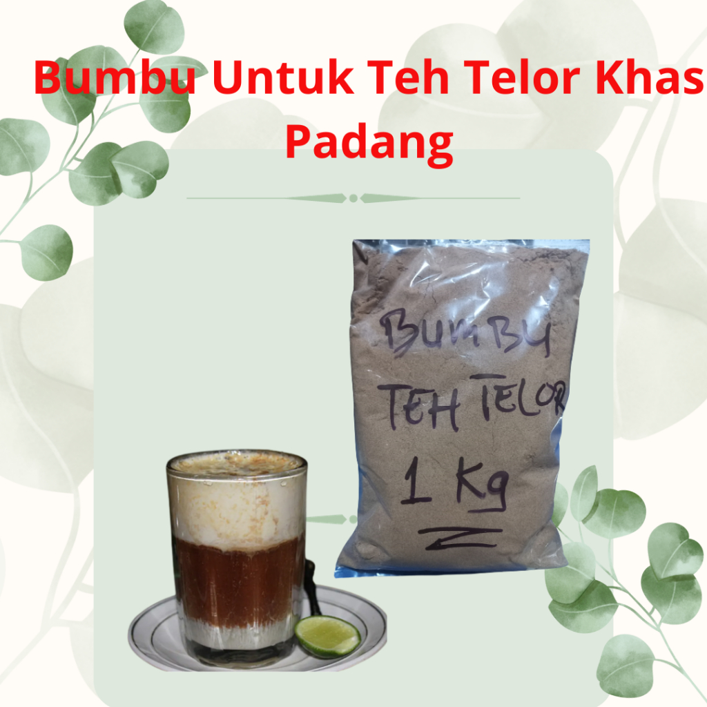 

Bumbu Teh Telur Teh Talua 1kg