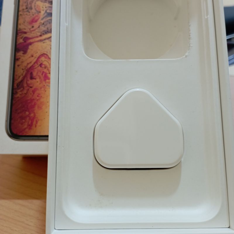 Charger iPhone Inter Kaki Tiga Original Bawaan