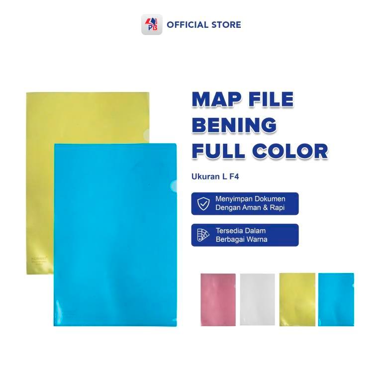 

Map Plastik / Map File / Map L Bening Full Color Ukuran F4 / PB EDUKASI ANAK - PBNB